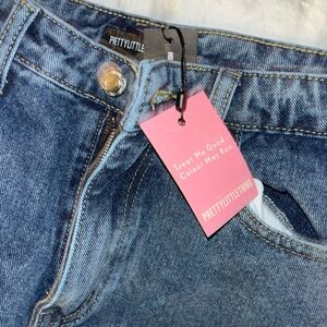 DARK WASH MOM JEAN